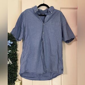 Men’s Chaps Casual Button Down Collared Shirt L